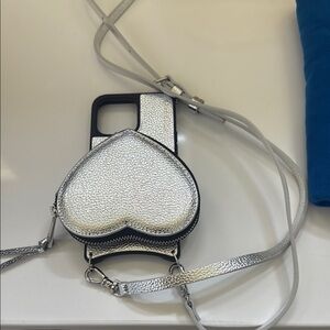 Bandolier Silver and Black Phone Case Sleek Design